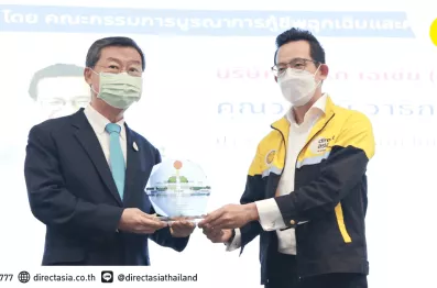 ไดเร็ค เอเชีย รับโล่เกียรติคุณในโครงการ “หยุดสูญเสีย หยุดรถ ให้คนข้ามทางม้าลาย #ความดีที่คุณทำได้”
